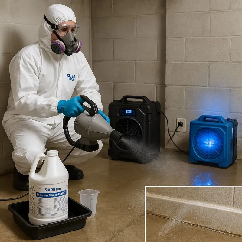Sanitization and Odor Removal process in Laguna, CA
