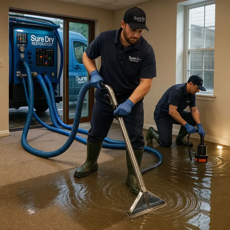 Water Extraction and Removal process in Laguna, CA